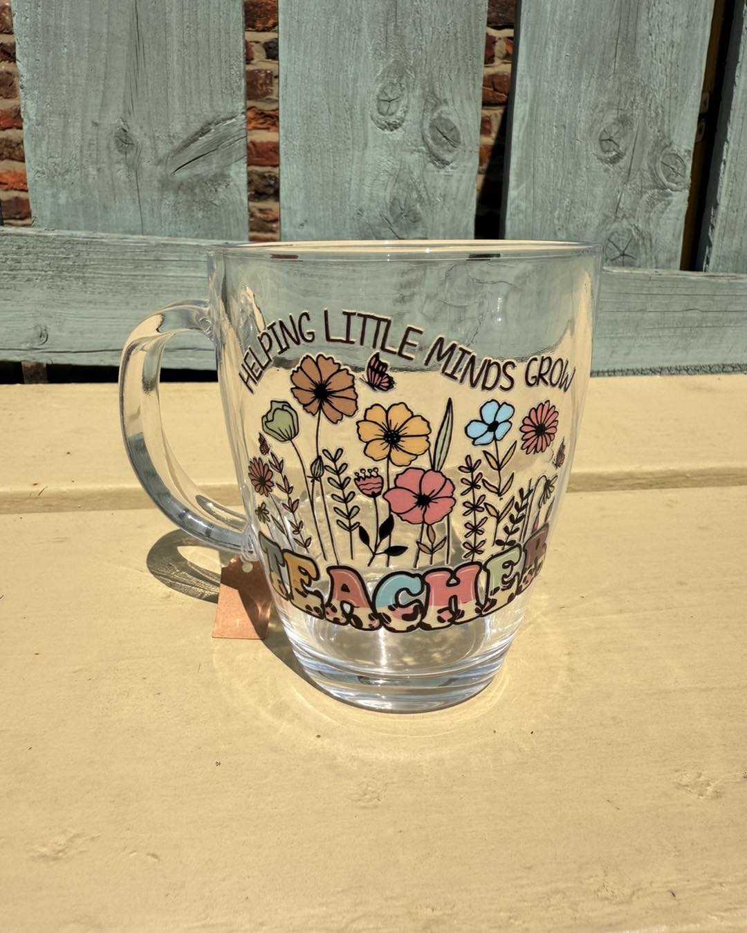 Glass Mug - Teacher Gift