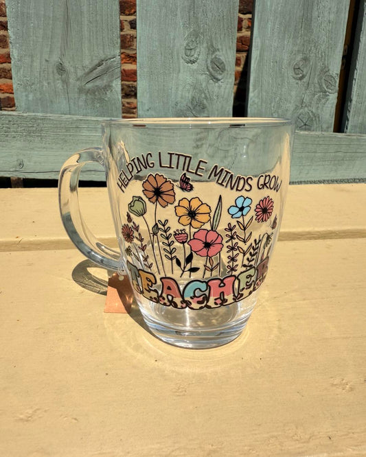 Glass Mug - Teacher Gift