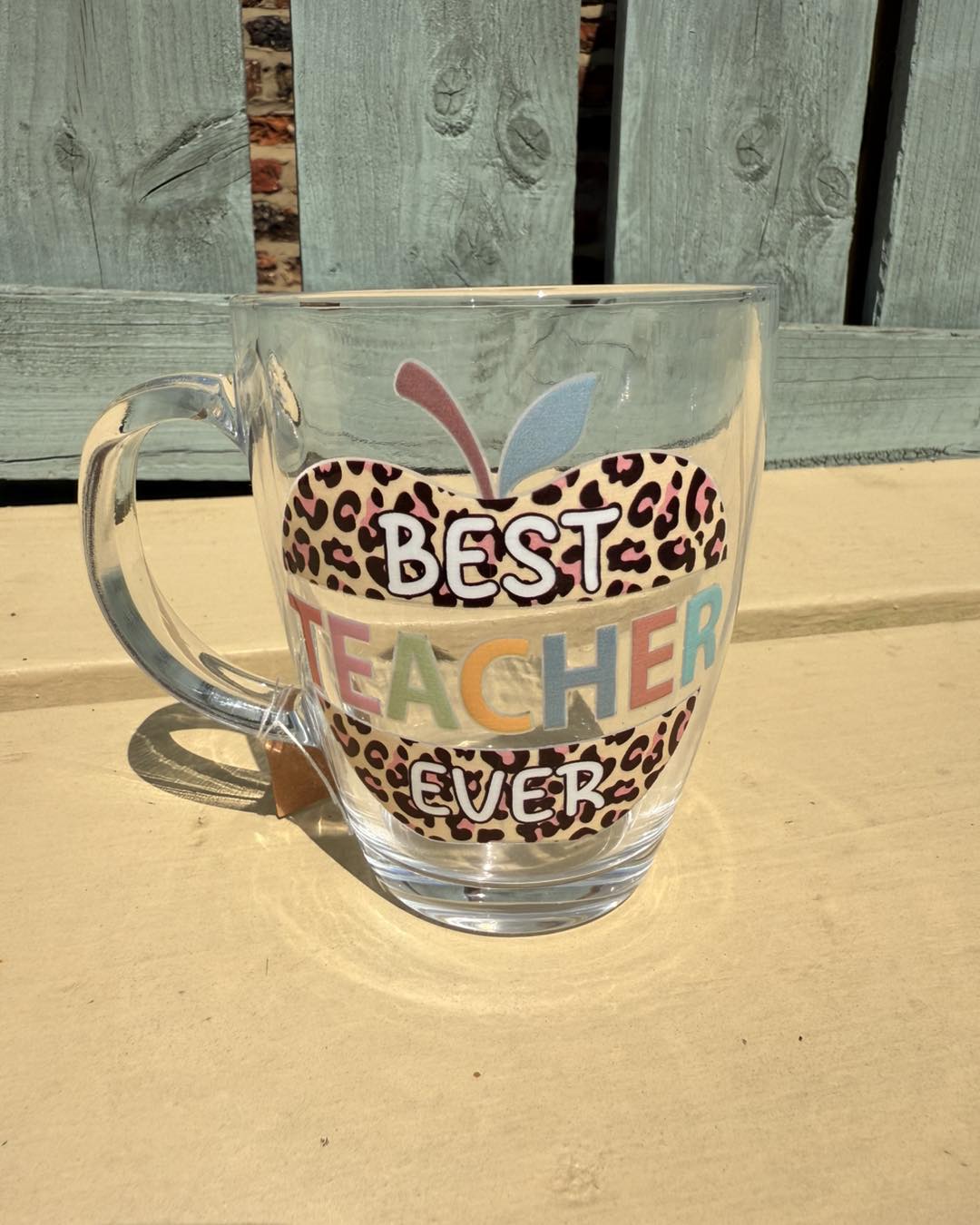 Glass Mug - Teacher Gift