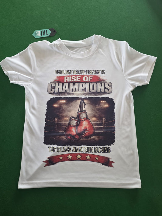 Rise of Champions - Boxing Show Tshirt