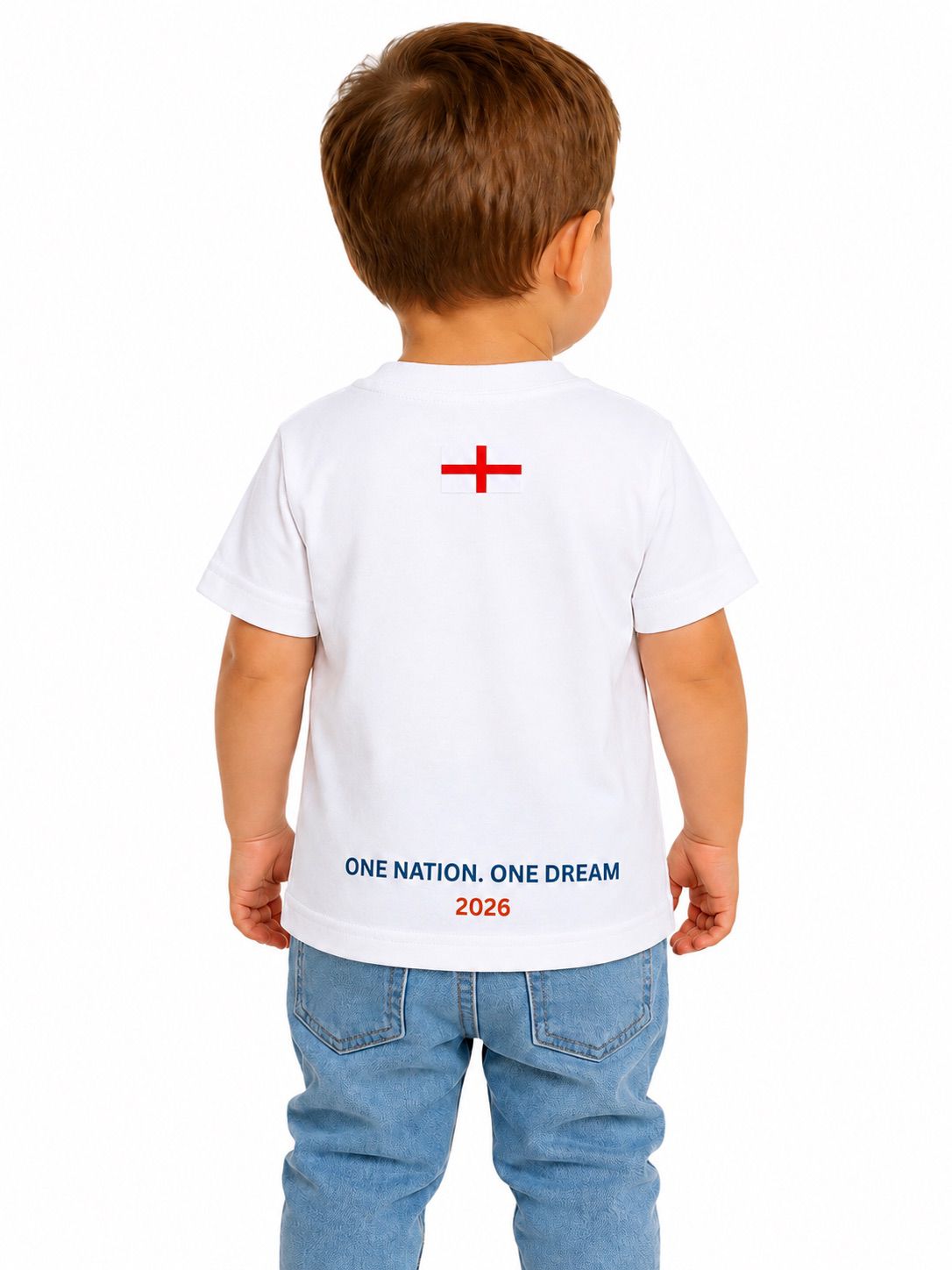 England One Nation - One Dream TShirt with personalisation
