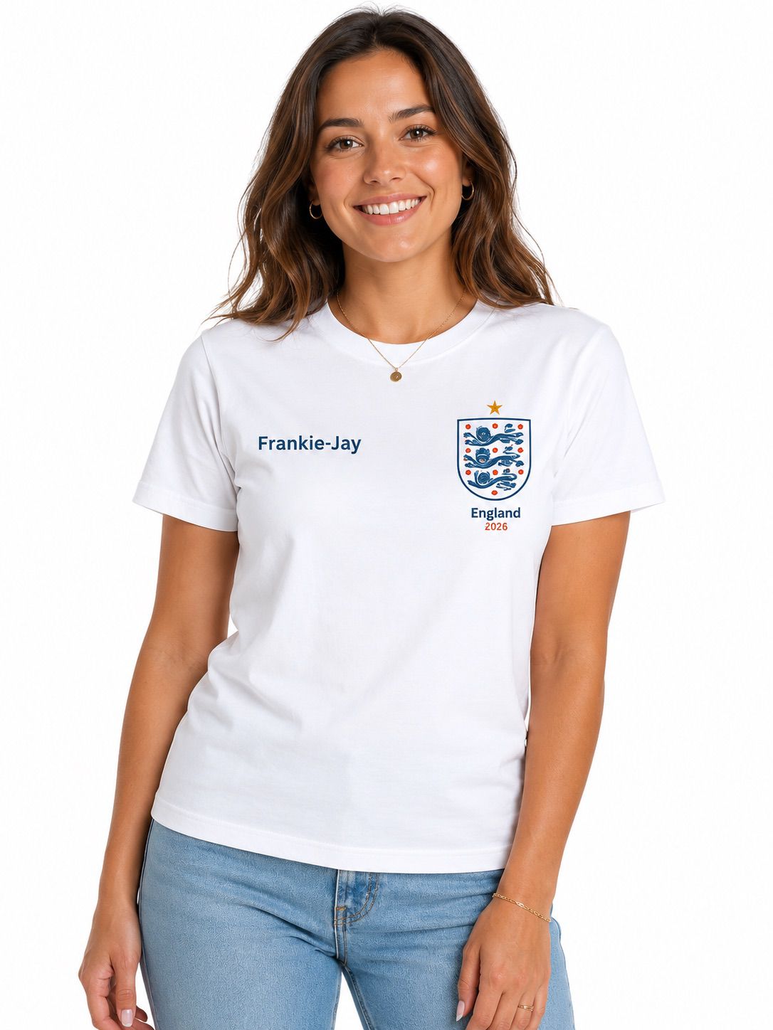 England One Nation - One Dream TShirt with personalisation