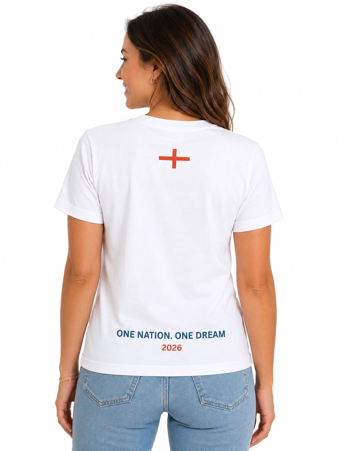 England One Nation - One Dream TShirt with personalisation