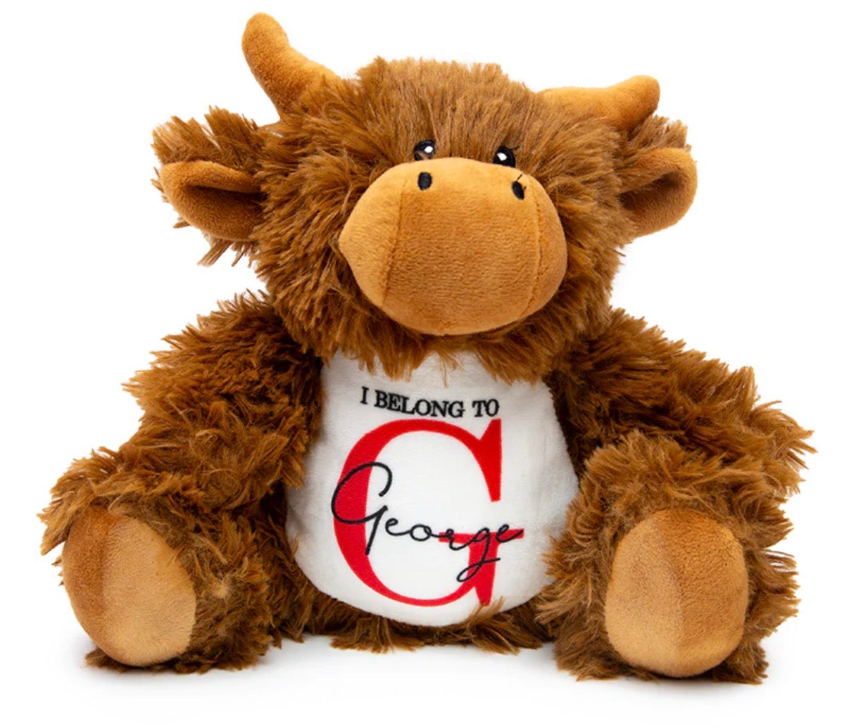 Highland Cow Plush Teddy