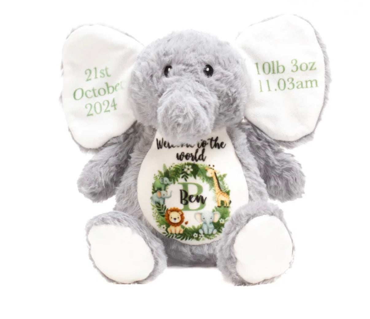 Elephant Plush Teddy