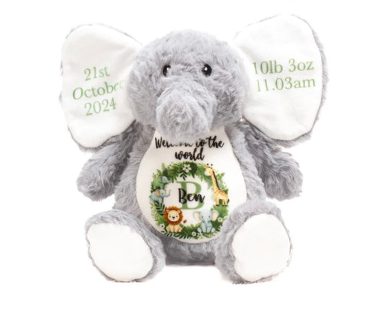 Elephant Plush Teddy