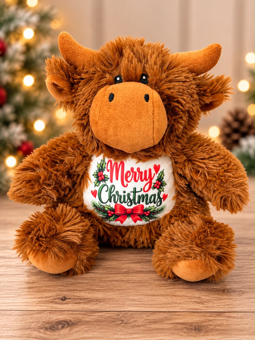 Merry Christmas – Holly & Bow